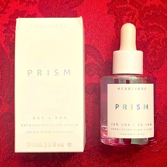 Brand New Herbivore Prism 12% AHA + 3% BHA Exfoliating Glow Serum Lightweight - Picture 1 of 14